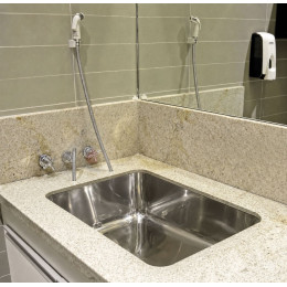 Cuba Banheira Embutir Inox para Berçário de 70x40x20cm - Construinox